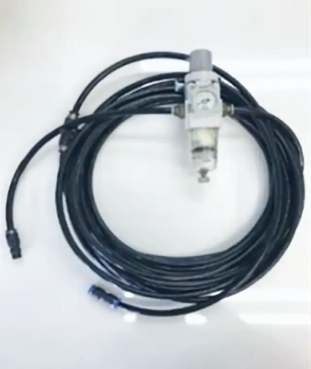 ウレタンチューブとエアレギュレーター